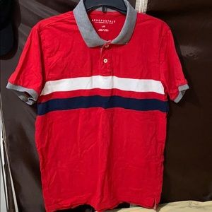 Aeropostale red polo